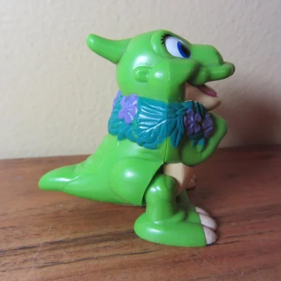 1997 The LAND BEFORE TIME Burger King DUCKY wind up skipper universal (T469) - Picture 4 of 8
